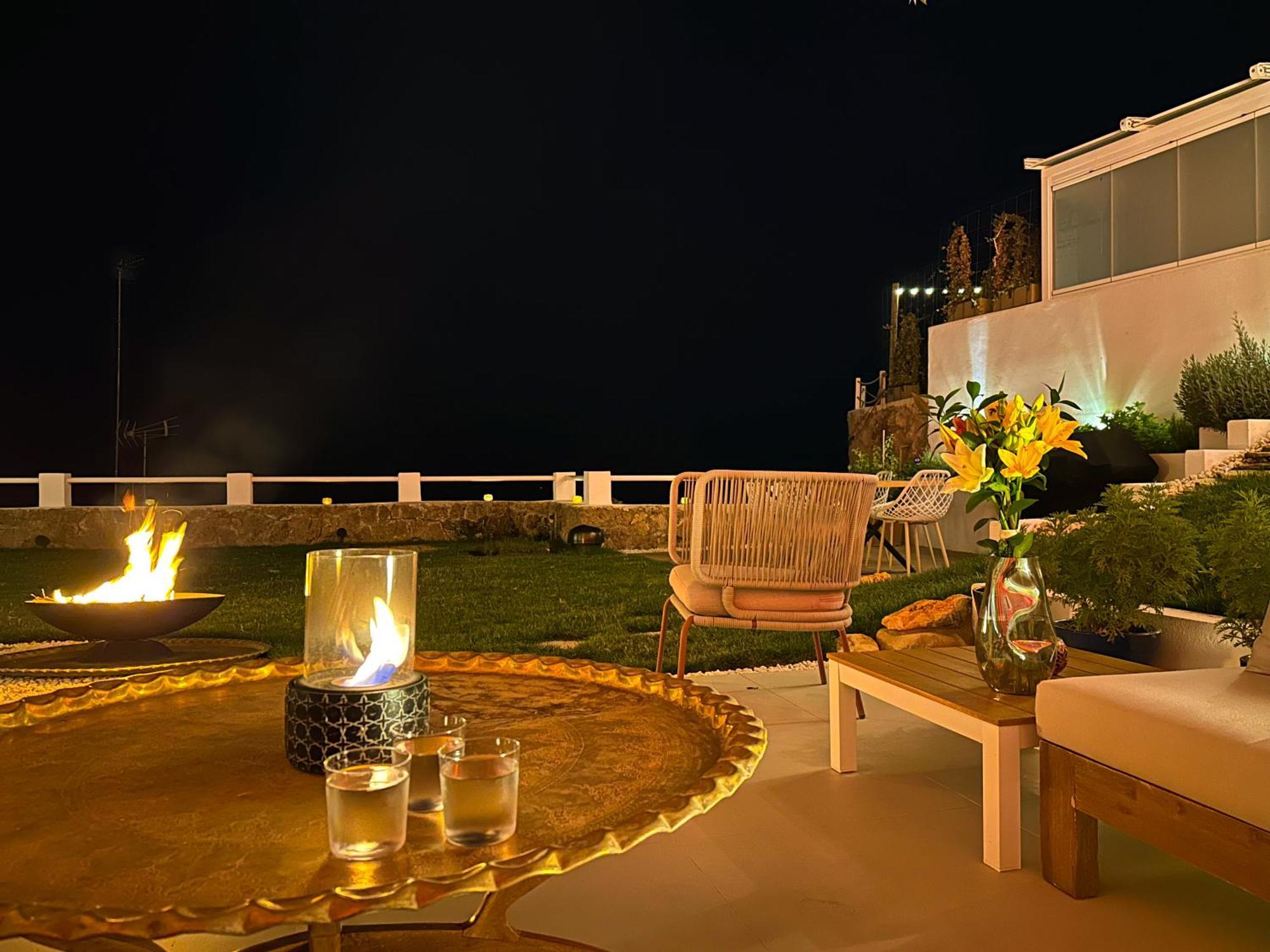 Private 250Sqm Garden Duplex, Jacuzzi, Cinema, Sea View Escape Apartamento Torremolinos Exterior foto